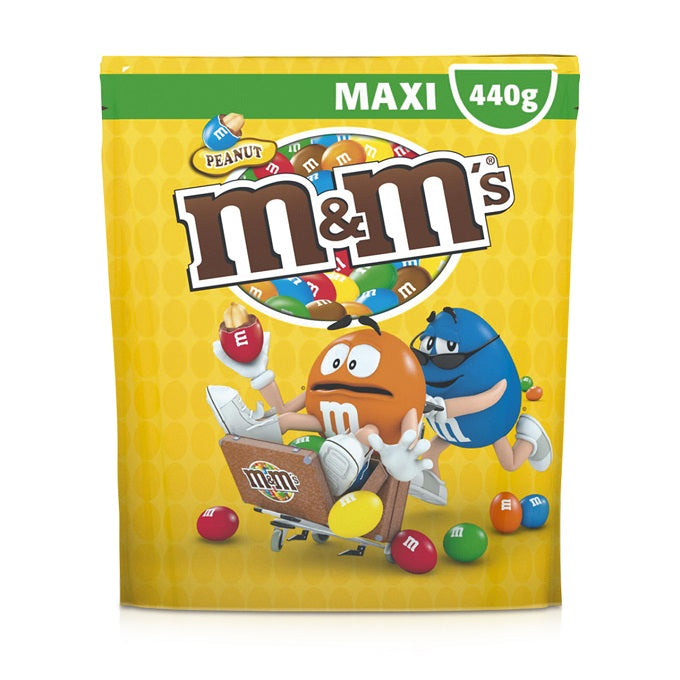 M&M's Peanut Maxi Pouch 440gm