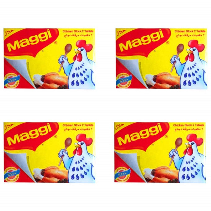 Maggi Chicken Stock Cubes, 4 x 18gm