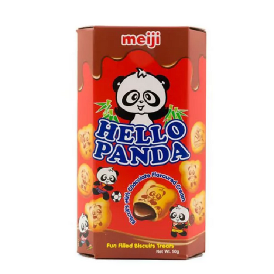 Meiji Hello Panda Chocolate Biscuits 50g