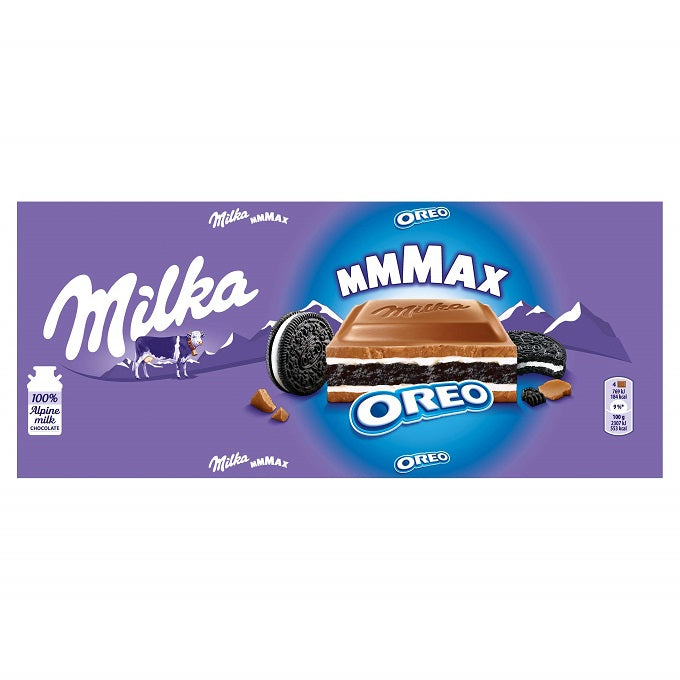 Milka Mmmax Oreo Chocolate Bar 300gm