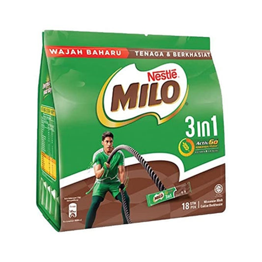 Nestle Milo Activ Go 3 in 1 Chocolate Drink 594g