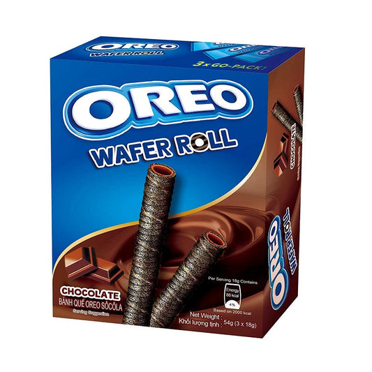 Oreo Chocolate Wafer Roll 54g