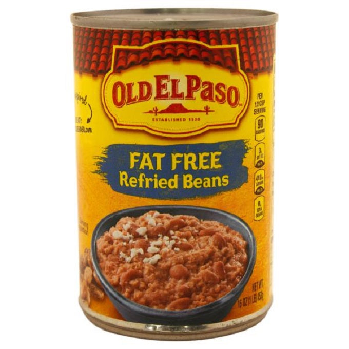 Old El Paso Fat Free Refried Beans 453g