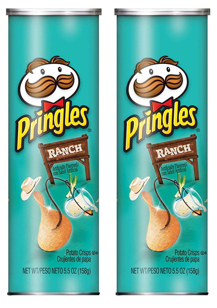 Pringles Ranch Chips Pack of 2
