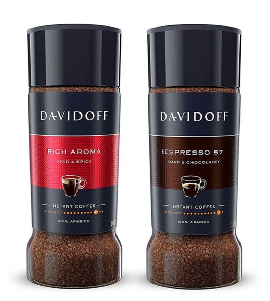Davidoff Rich Aroma & Espresso 57 Intense Ground Coffee Combo Pack - 200gm