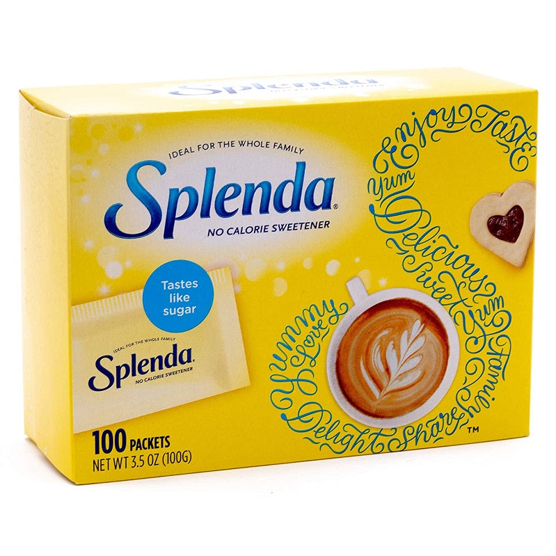 Splenda 100g No Calorie Sweetener Packets