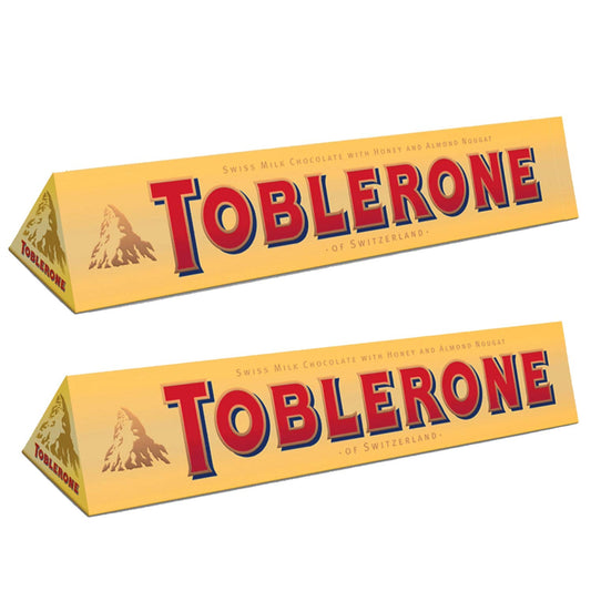 Toblerone Milk Chocolate Pack of 2 X 100g