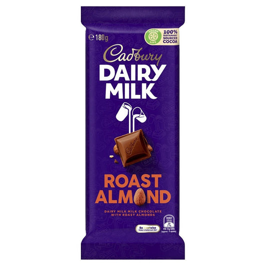 Cadbury Dairy Milk Roast Almond 180gm