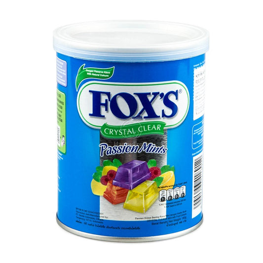 Fox's Crystal Clear Fruity Mints Flavored Candy 180g