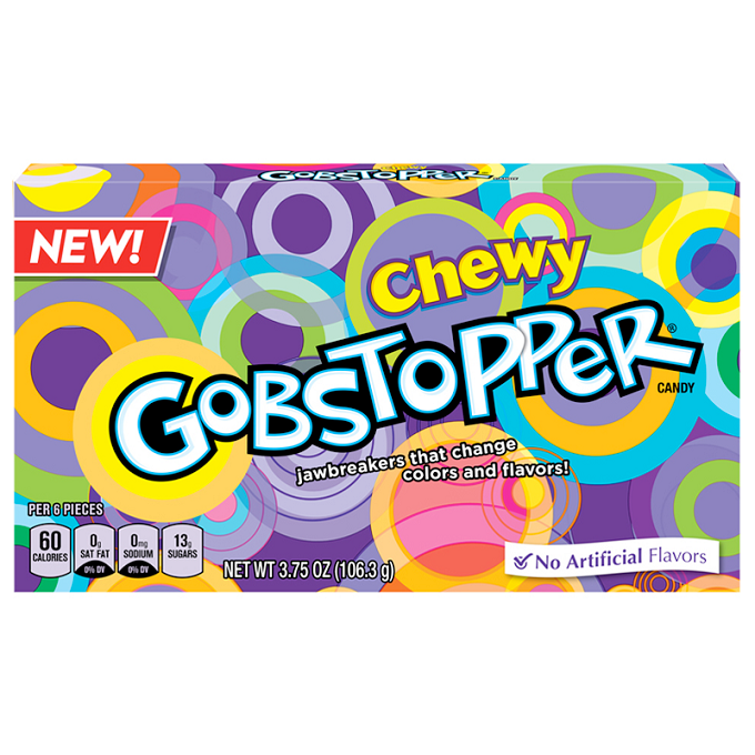 Gobstopper Chewy Candy 106gm Imported