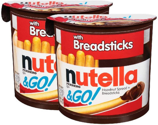 Nutella & Go with Breadsticks Pack of 2 Imported
