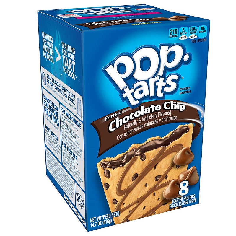 Kellogg's Pop Tarts Frosted Chocolate Chip 398g