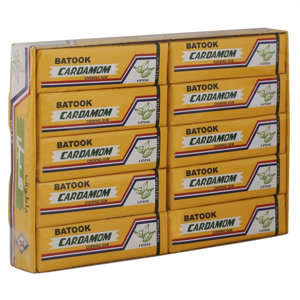 Batook Cardamom Chewing Gum Pack of 10 – glamshow