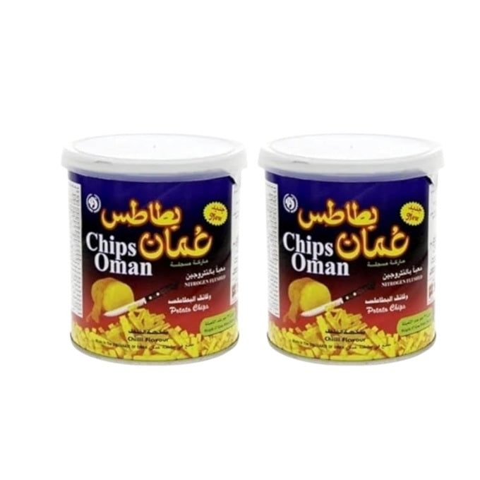 Chips Oman Potato Chips 37gm (Pack Of 2)
