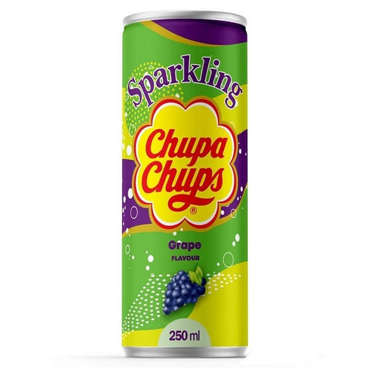 Chupa Chups Grape Sparkling Drink 250ml