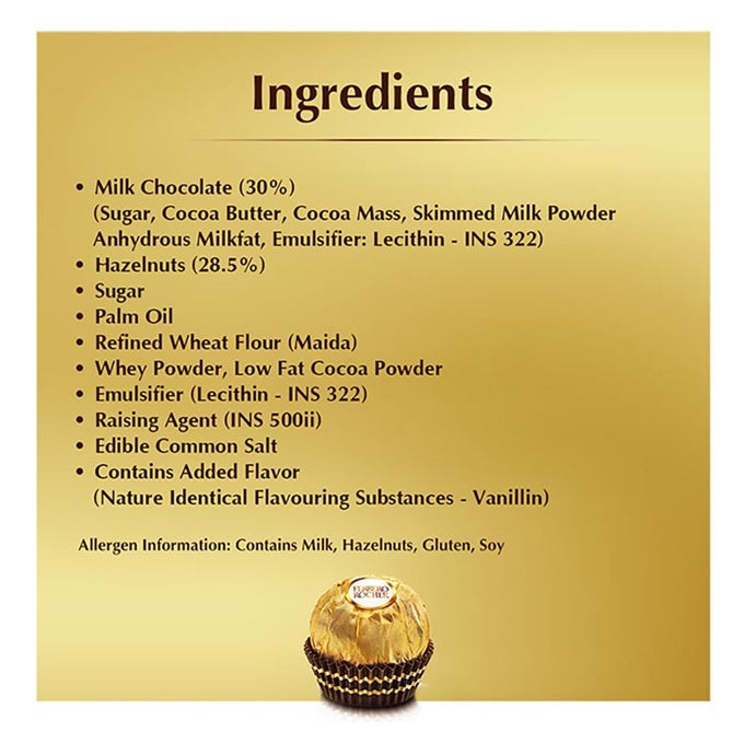 Ferrero Rocher 8 Piece Hazelnut Chocolate