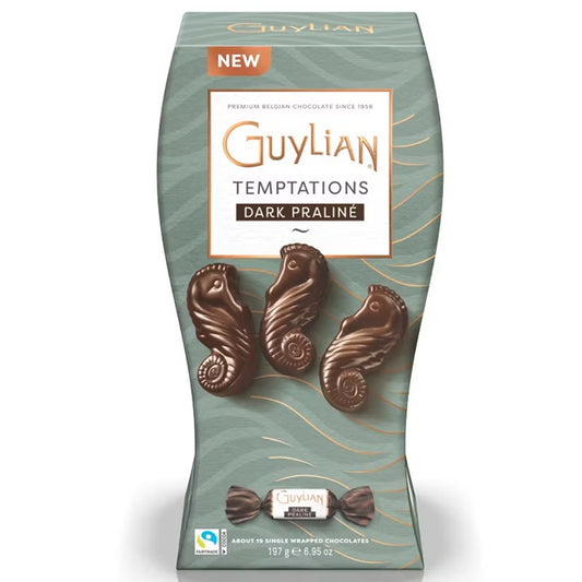 Guylian Temptation Dark Praline Chocolate Shells 200gm