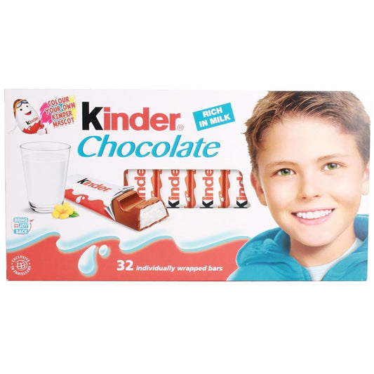 Kinder Milk Chocolate 32 Bars, 400g