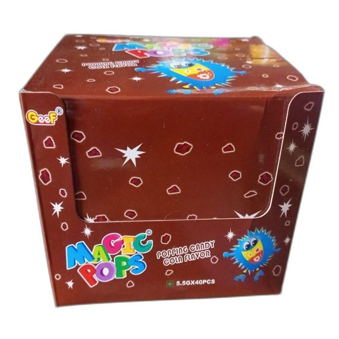 Magic Pops Magic Pops Popping Candy Chocolate Flavor (Pack of 40) – glamshow