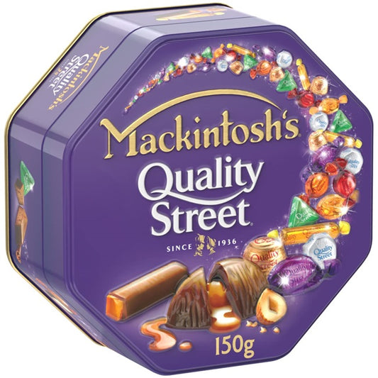 Mackintosh's Quality Street Chocolate Tin, 150gm