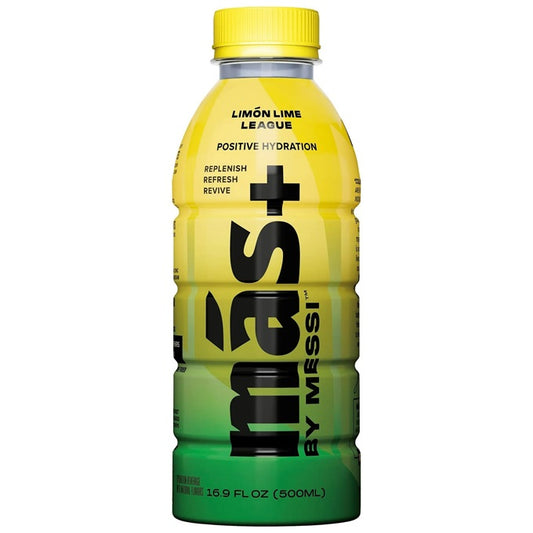 Mas+ By Messi Limon Lime League Flavor Positive Hydration Drink 500ML