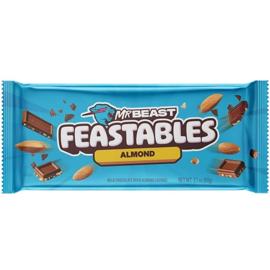 Mr.Beast Feastables Almond Milk Chocolate 60gm