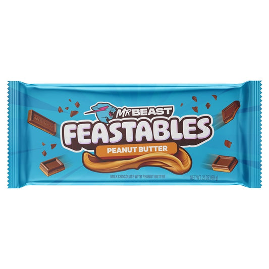 Mr.Beast Feastables Peanut Butter 60gm