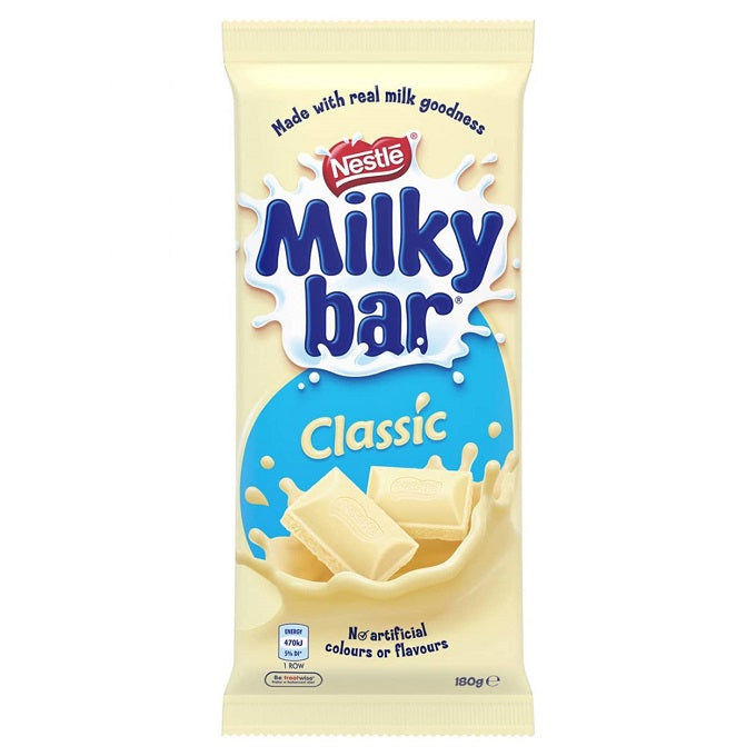 Nestle Milkybar Classic Bar 180gm