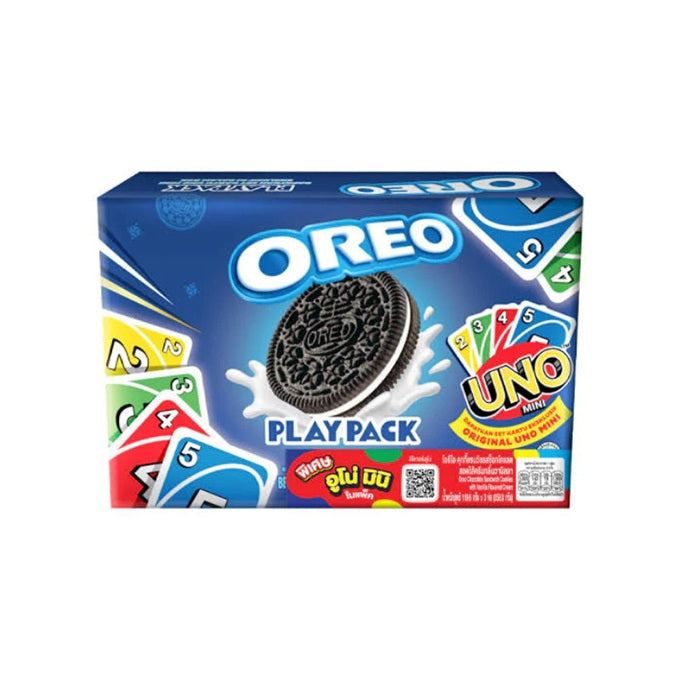 Oreo Play Pack Cookies + UNO Mini Card Kit 257.6g