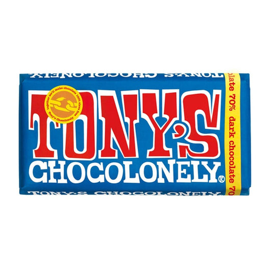 Tony's Chocolonely 70% Dark Chocolate Bar 180g