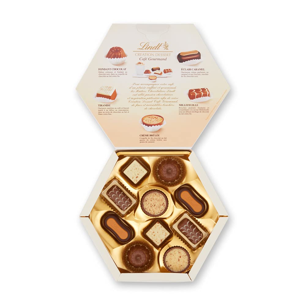 Lindt Creation Dessert, Assorted Chocolate Gift Box 196g