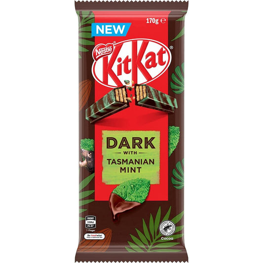 KitKat Dark With Tasmanian Mint 170g