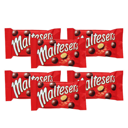 Maltesers Milk Chocolate with Honeycombed Centre 6 X 37g