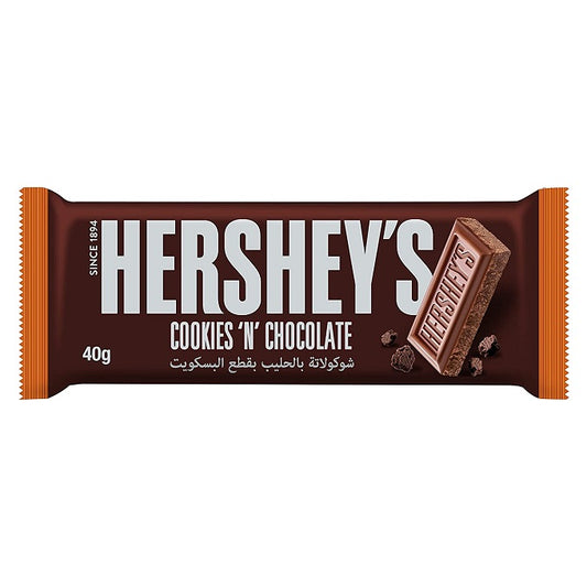Hershey's Cookies N Chocolate Bar 40gm