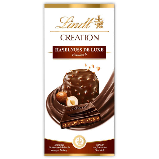 Lindt Creation Haselnuss De Luxe Feinherb 150g