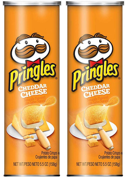 Pringles Cheddar Cheese Chips Pack of 2