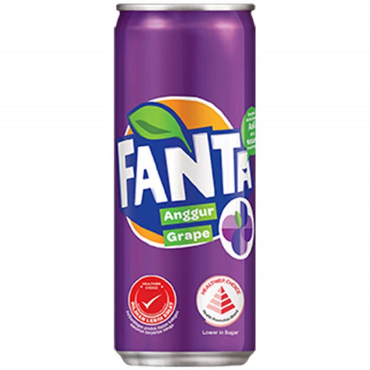 Fanta Grape Flavoured Soft Drink, 320ml (Imported)