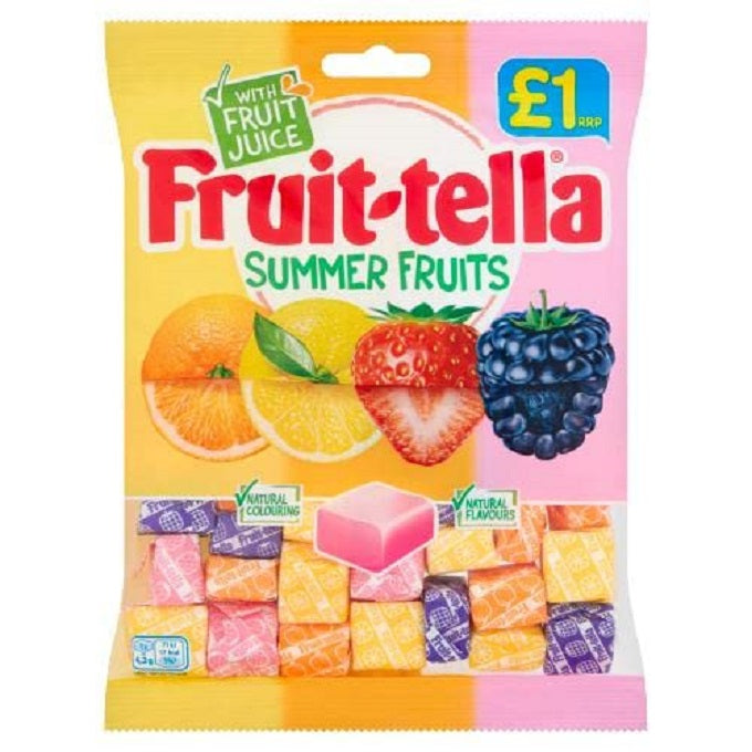 Fruitella Duo Fruits Bag 135gm