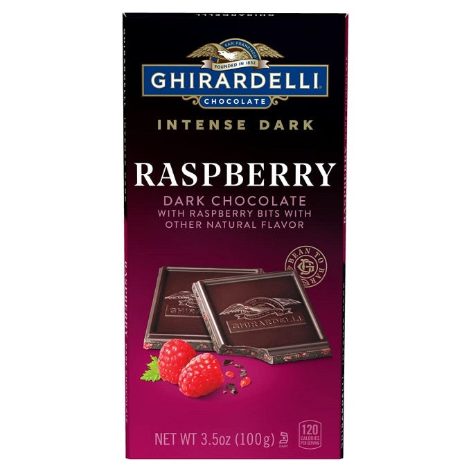 Ghirardelli Intense Dark Raspberry Chocolate 100g