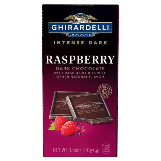 Ghirardelli Intense Dark Raspberry Chocolate 100g