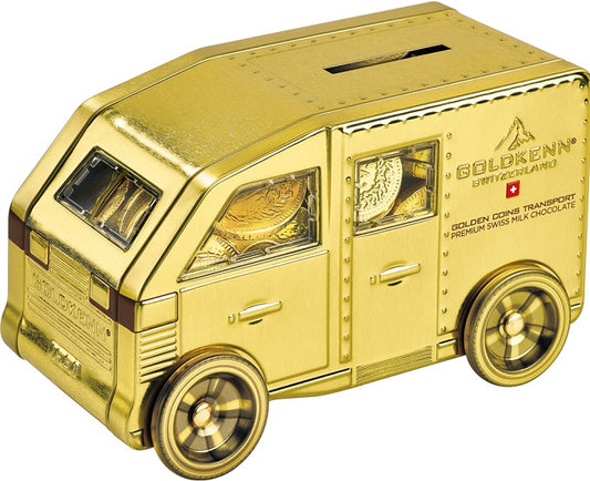 Goldkenn Armored Truck Chocolate Coins 180gm