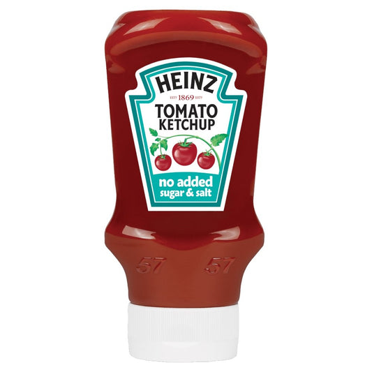 Heinz Ketchup with No Added Sugar & Salt 425g