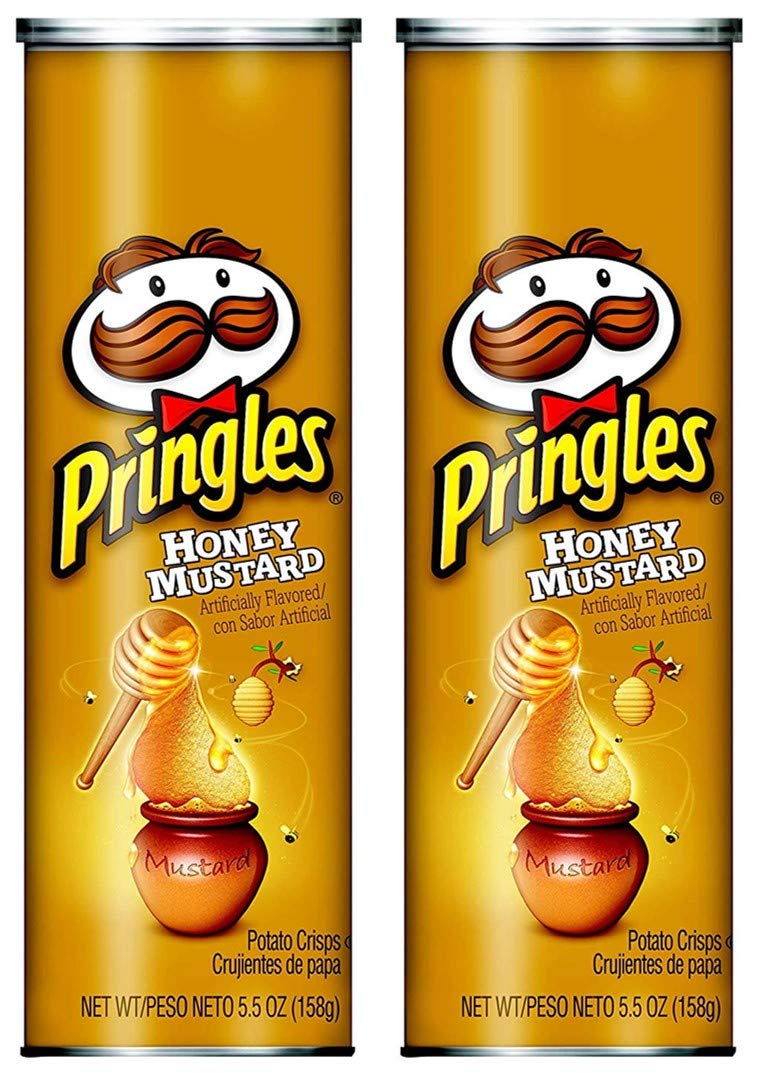 Pringles Honey Mustard Chips Pack of 2
