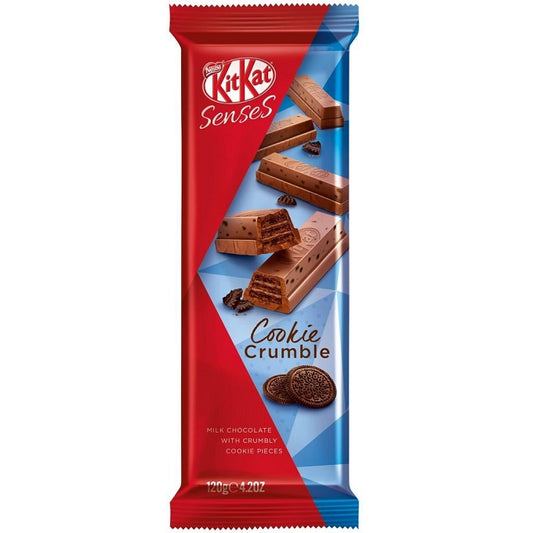 KitKat Senses Cookies Crumble Milk Chocolate 120g