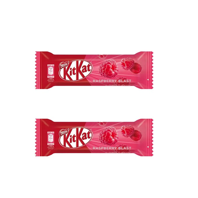 Kitkat 2 Finger Raspberry Blast Chocolate Pack of 2