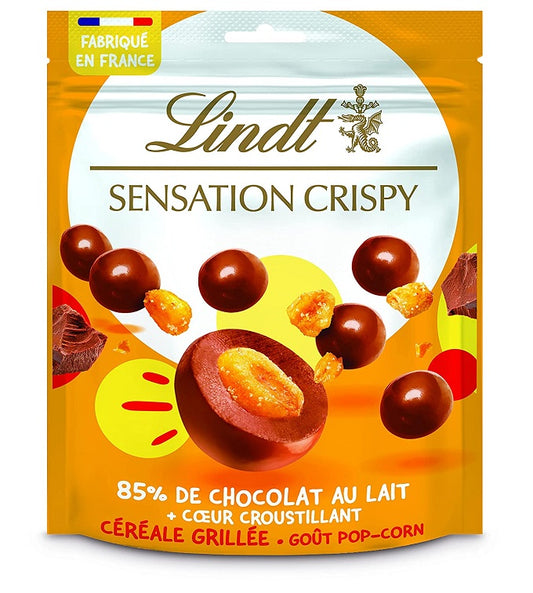 Lindt Sensation Crispy 85% Dark Chocolate 140g