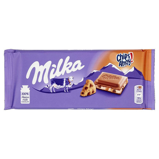 Milka Chips Ahoy 100g Imported