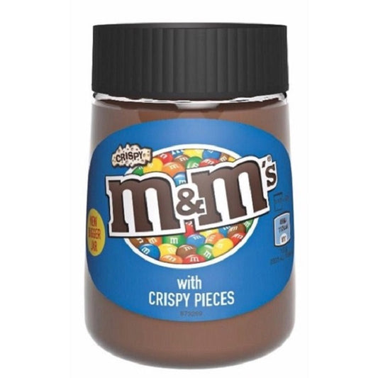 M&M Chocolate Hazelnut Spread with Crispy Pieces 350g