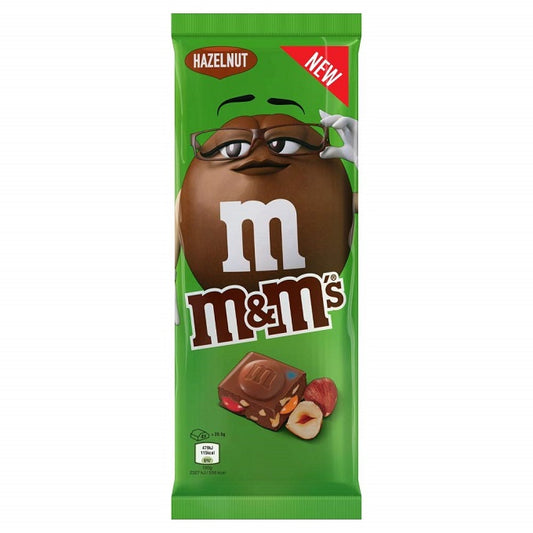 M&M's Hazelnut Milk Chocolate Bar, 165gm