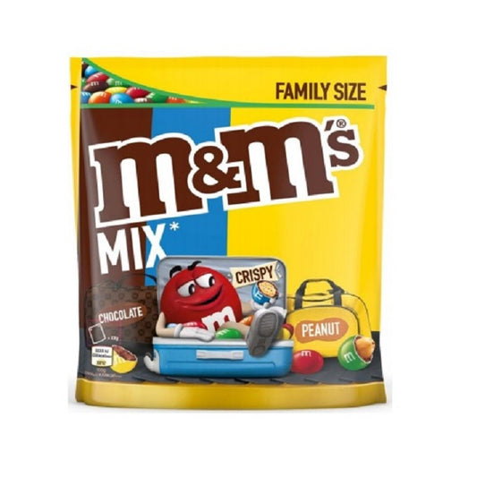 M&M's Mix Crispy Chocolate & Peanut Flavor Packet 400gm